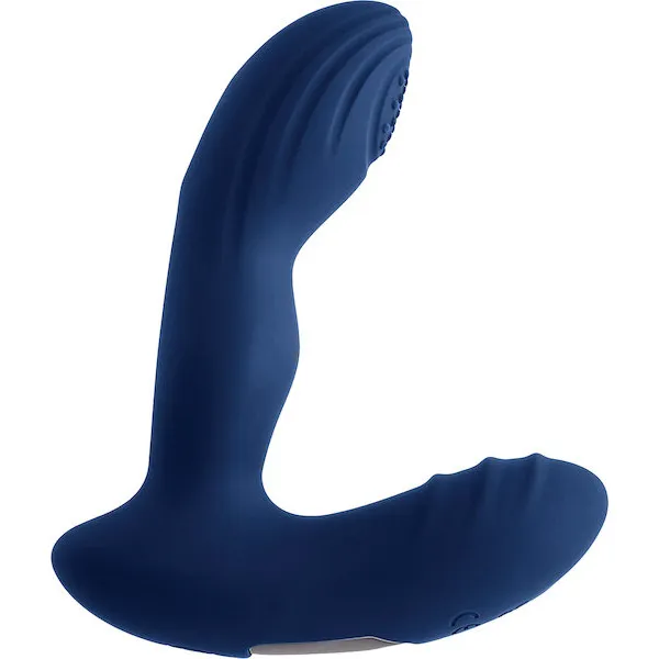 Playboy Pleasure Pleasure Pleaser Prostate Massager - Deep Ocean