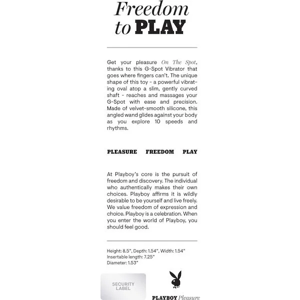 Playboy-Pleasure-On-The-Spot-G-Spot-Vibrator-Deep-Teal