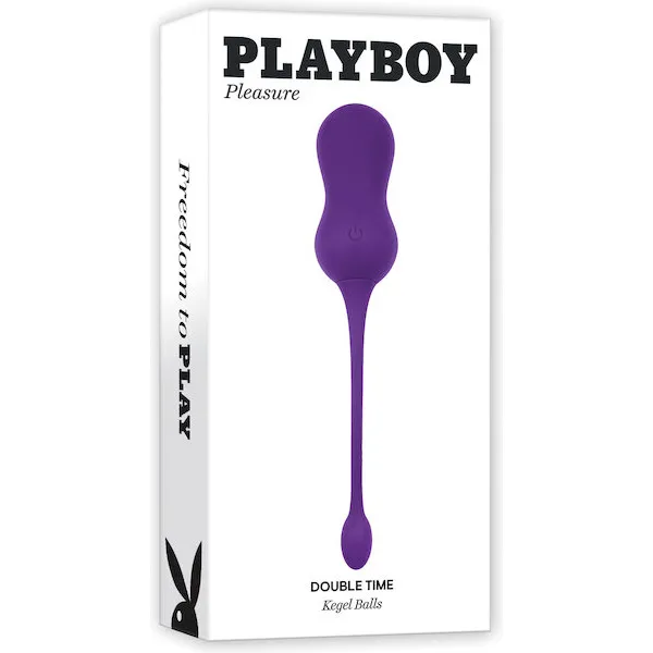 Playboy Pleasure Double Time Kegel Balls - Acai