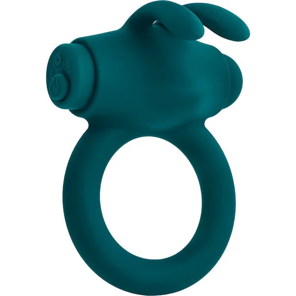 Playboy-Pleasure-Bunny-Buzzer-Cock-Ring-Deep-Teal