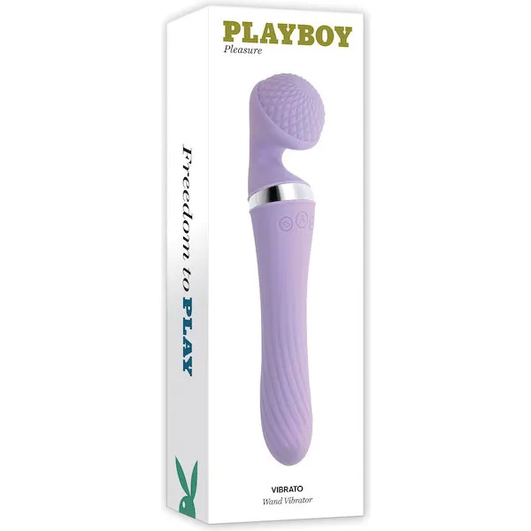 Playboy-Pleasure-Vibrato-Wand-Vibrator-Lilac