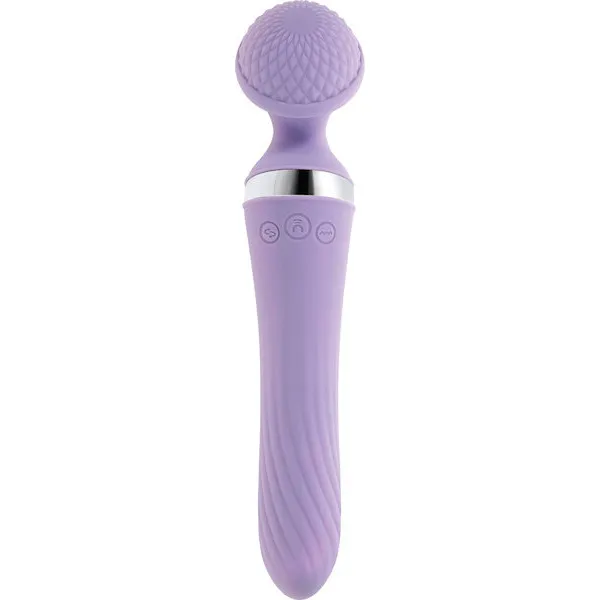 Playboy-Pleasure-Vibrato-Wand-Vibrator-Lilac