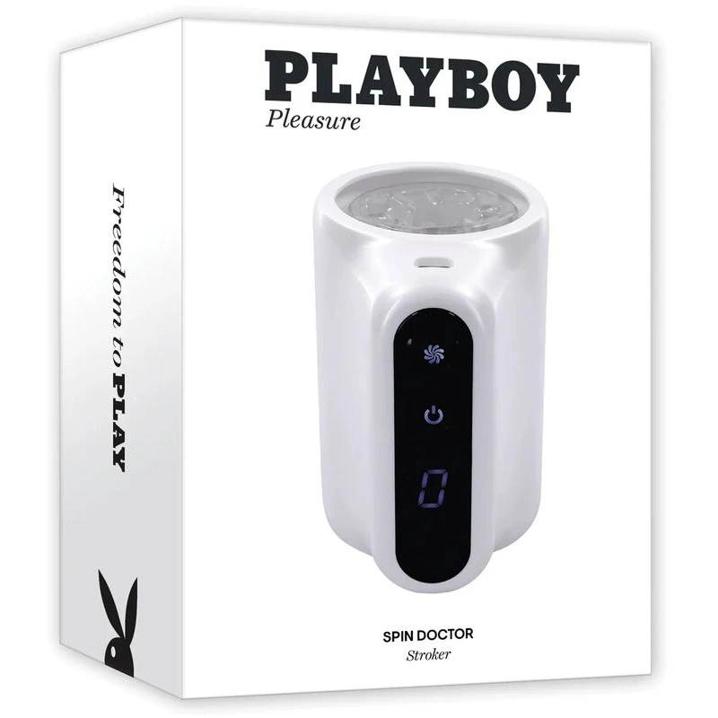 Playboy Pleasure Spin Doctor Stroker - Frost