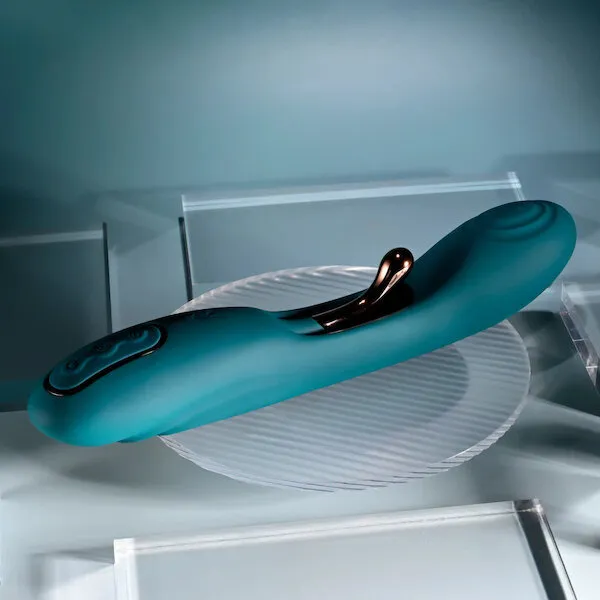 Playboy-Pleasure-Aurelie-G-Spot-Vibrator-Teal