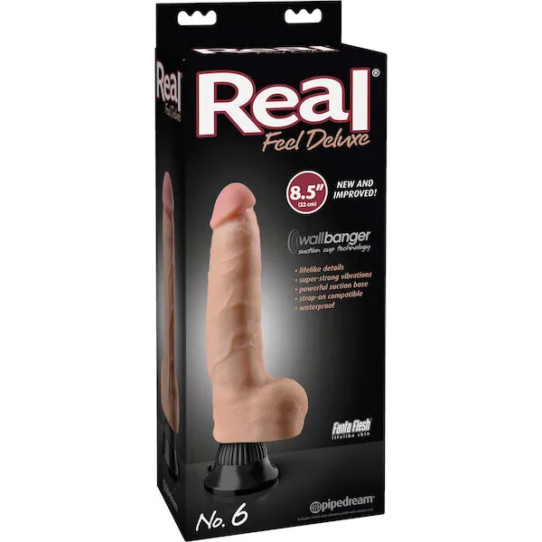 Real-Feel-Deluxe-No-6-8-5-inch-Vibe-Waterproof-Flesh