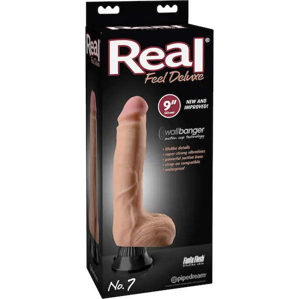 Real-Feel-Deluxe-No-7-9-inch-Vibe-Waterproof-Flesh
