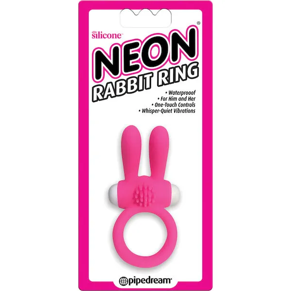 Neon-Luv-Touch-Rabbit-Ring-Pink