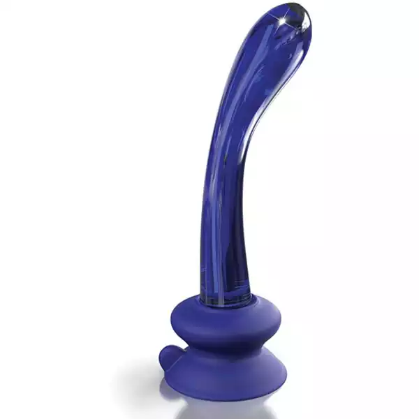 Icicles-No-89-Hand-Blown-Glass-G-Spot-Massager-w-Suction-Cup-Blue
