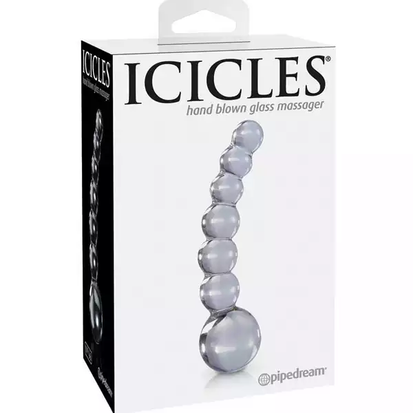 Icicles-No-66-Hand-Blown-Glass-G-Spot-Dong-Clear