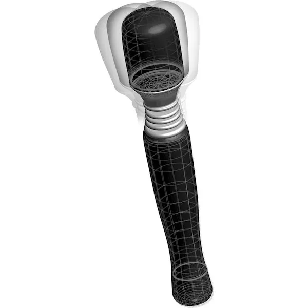 Maxi-Wanachi-Massager-Waterproof-Black