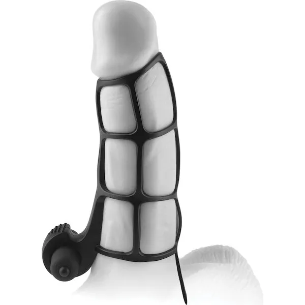 Fantasy-X-tensions-Deluxe-Silicone-Power-Cage-Black