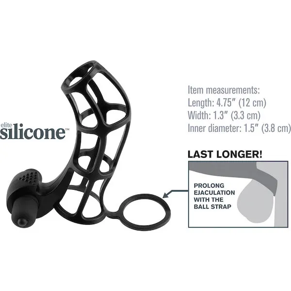 Fantasy-X-tensions-Deluxe-Silicone-Power-Cage-Black