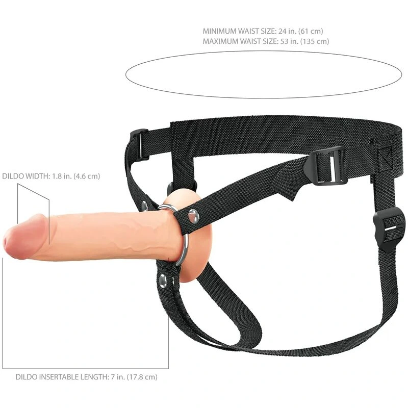Fantasy-X-tensions-Elite-7-inch-Silicone-Hollow-Strap-on-Light