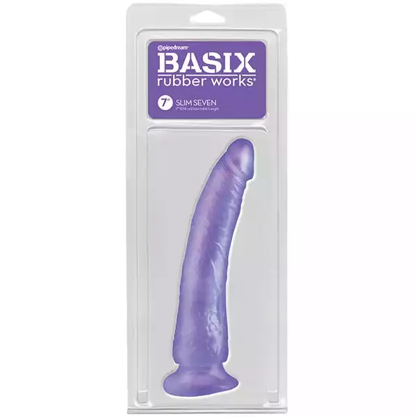 Basix-Rubber-Works-7-inch-Slim-Dong-Purple