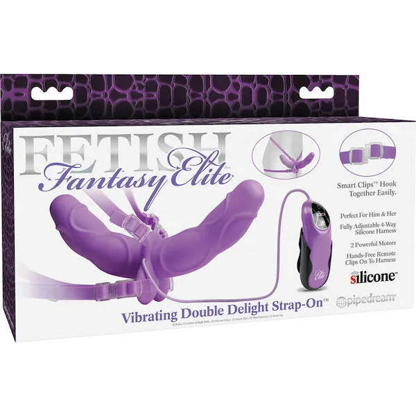 Fetish-Fantasy-Elite-Vibrating-Double-Delight-Strap-On-Purple