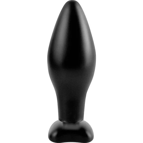 Anal-Fantasy-Collection-Medium-Silicone-Plug-Black