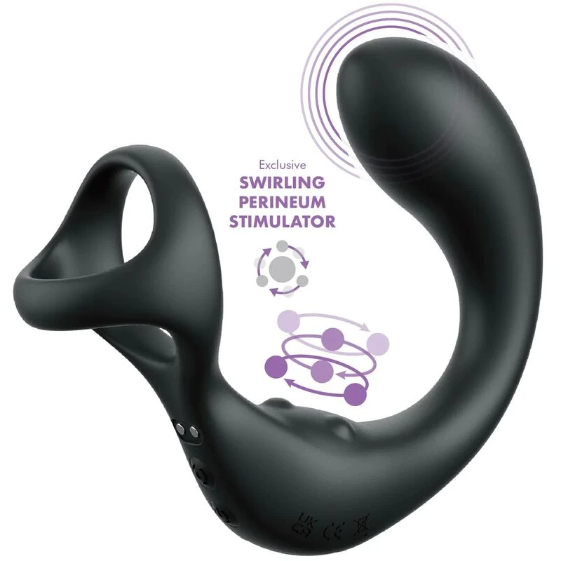 Anal-Fantasy-Elite-Ass-Gasm-Taint-Alizer-P-Spot-Vibrator-Black