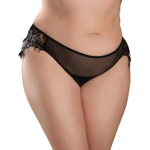 Hookup Panties Remote Princess Panty Black XL-XXL