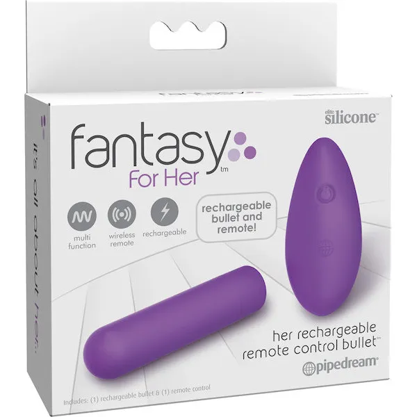 Fantasy-for-Her-Rechargeable-Remote-Control-Bullet-Purple