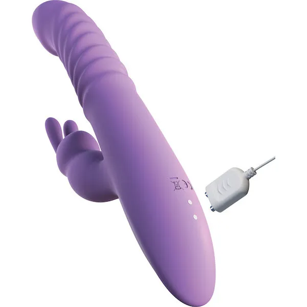 Fantasy-for-Her-Ultimate-Thrusting-Silicone-Rabbit-Purple