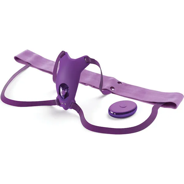 Fantasy For Her Ultimate Butterfly Strap On - Purple