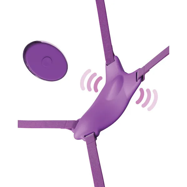 Fantasy For Her Ultimate Butterfly Strap On - Purple