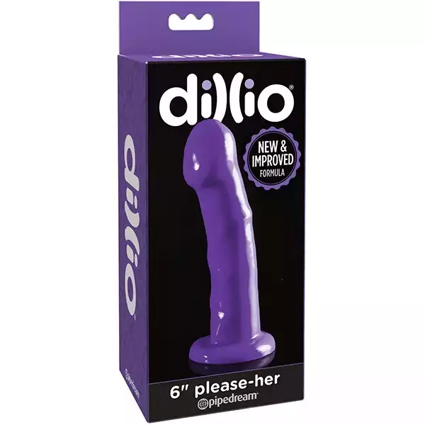 Dillio-6-inch-Please-Her-Purple