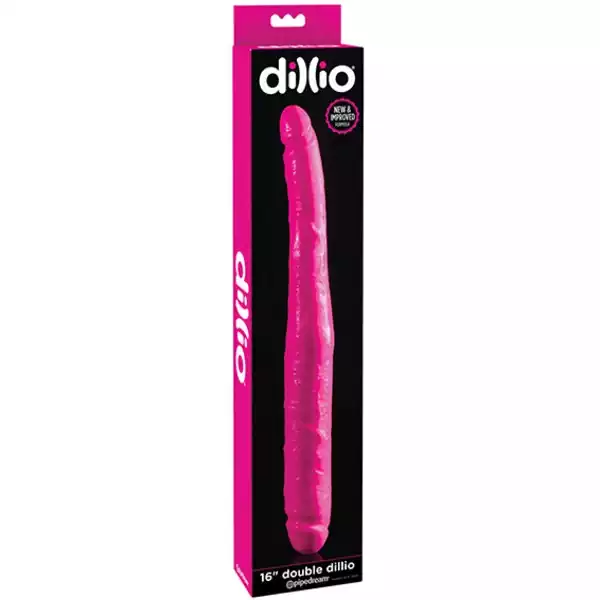 Dillio-16-inch-Double-Dillio-Pink