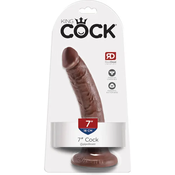 King-Cock-7-inch-Cock-Brown
