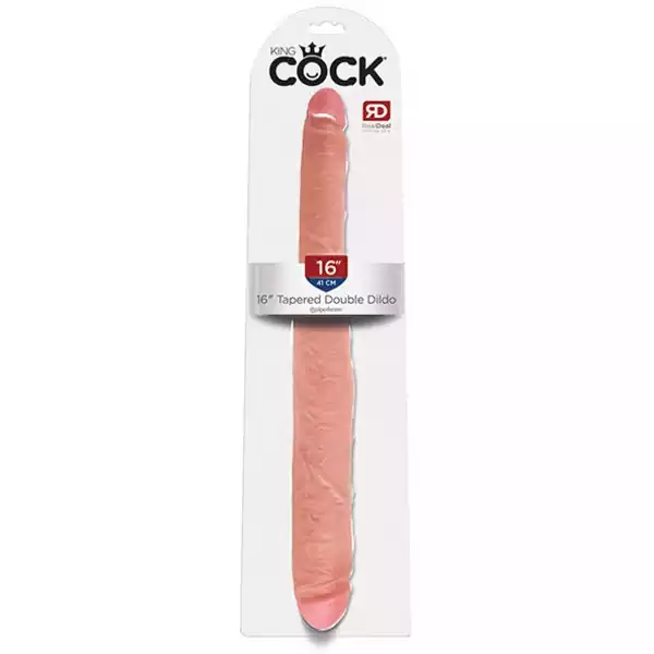 King-Cock-16-inch-Tapered-Double-Dildo-Flesh