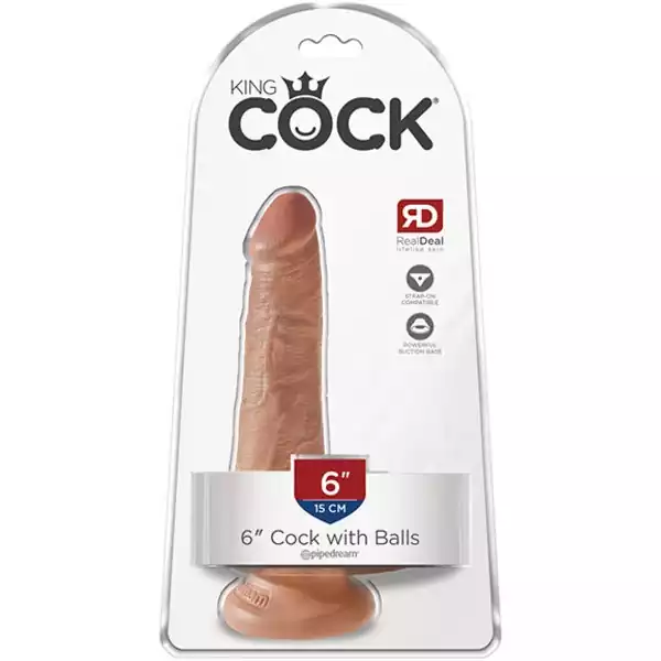 King-Cock-6-inch-Cock-w-Balls-Tan
