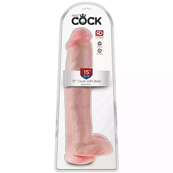 King-Cock-15-inch-Cock-w-Balls-Flesh