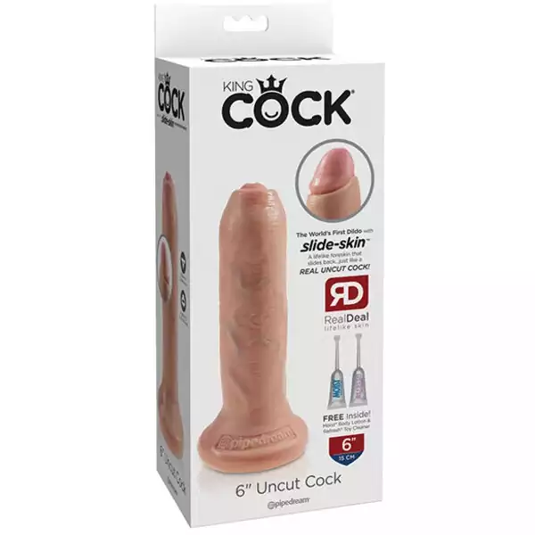 King-Cock-6-inch-Uncut-Dildo-Flesh