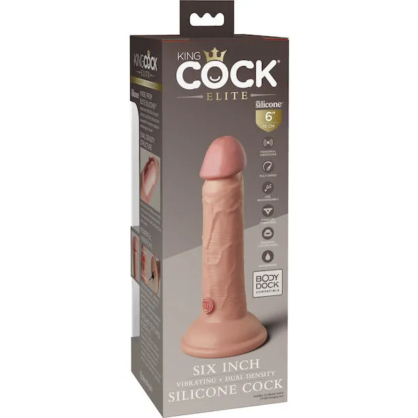 King-Cock-Elite-6-inch-Dual-Density-Vibrating-Silicone-Cock-Light