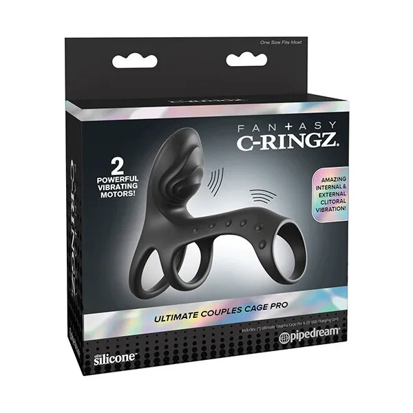 Fantasy-C-Ringz-Ultimate-Couples-Cage-Pro-Black