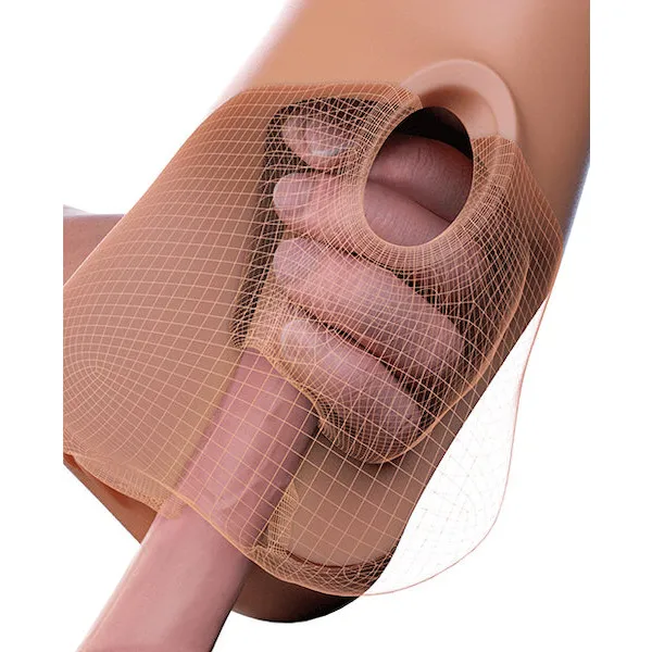 PDX-Plus-Double-Pounder-Vibrating-Squeeze-Stroker-Brown