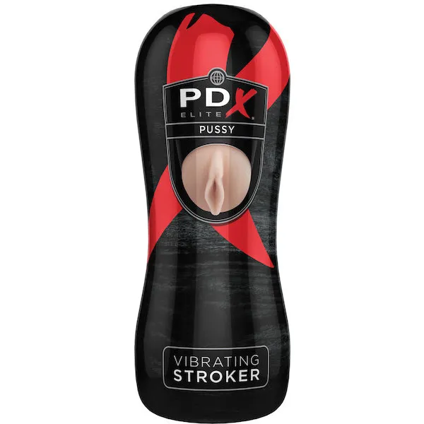 PDX Elite Vibrating Stroker - Pussy