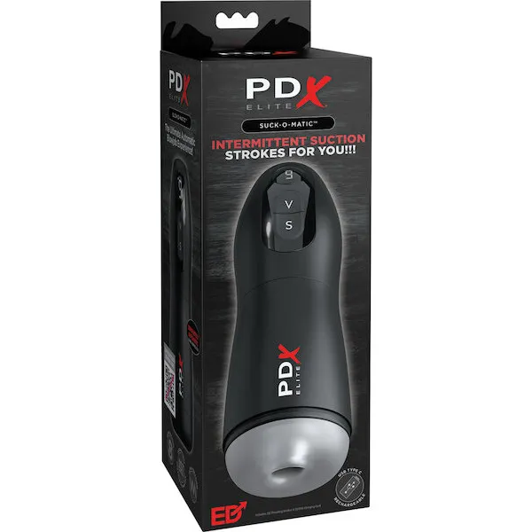 PDX-Elite-Suck-O-Matic-Vibrating-Stroker-Frosted-Black