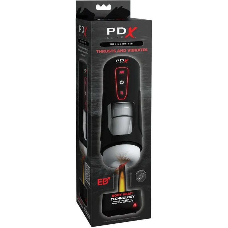 PDX Elite Milk Me Hotter - Black