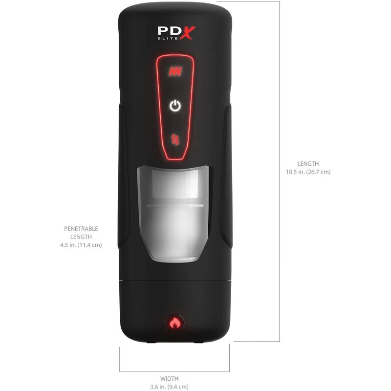 PDX Elite Milk Me Hotter - Black