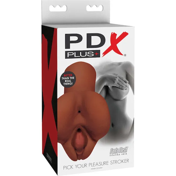 PDX-Plus-Pick-Your-Pleasure-Stroker-Brown