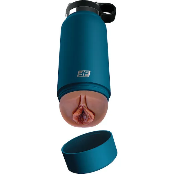 PDX Plus Fuck Flask Private Pleaser Stroker - Brown/Blue