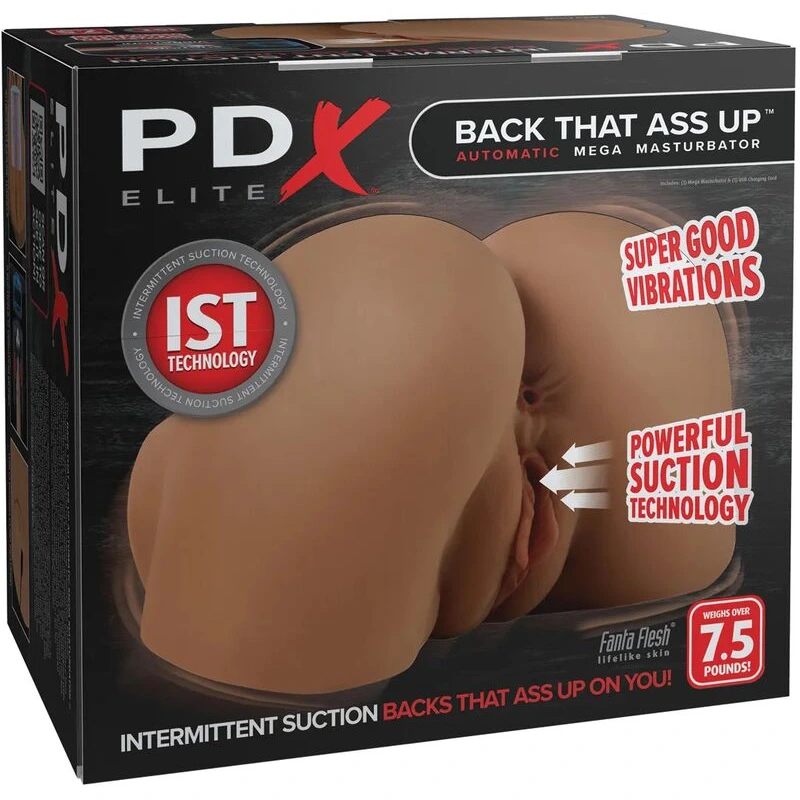 PDX-Elite-Back-That-Ass-Up-Automatic-Mega-Masturbator-Brown