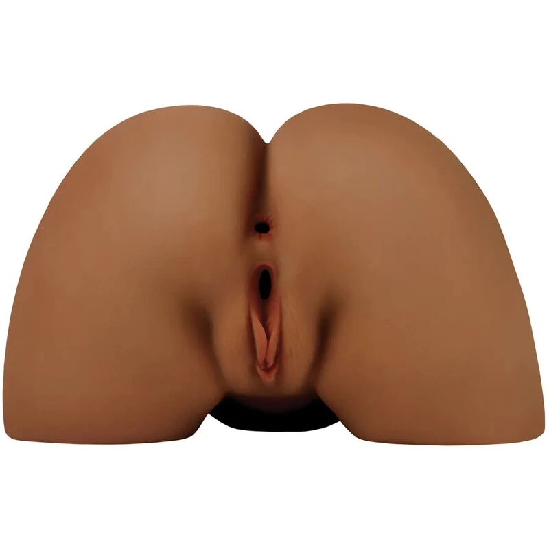 PDX-Elite-Shake-That-Ass-Vibrating-Mega-Masturbator-Brown