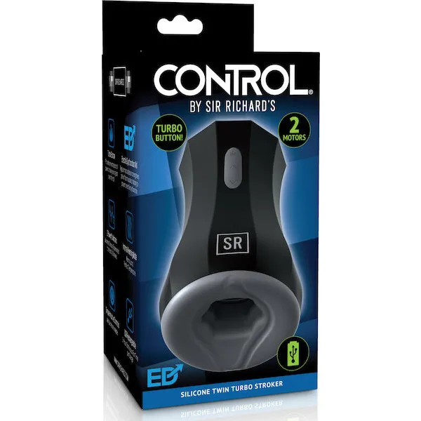 Sir Richards Control Silicone Twin Turbo Stroker
