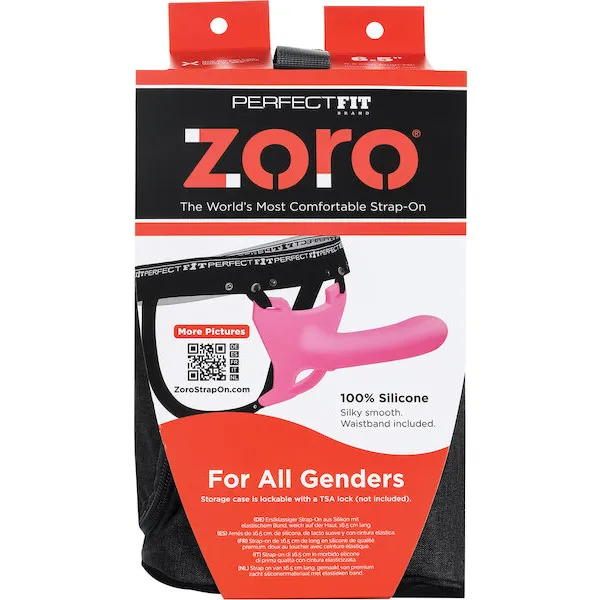 Perfect-Fit-Zoro-6-5-inch-Strap-On-w-Case-Pink