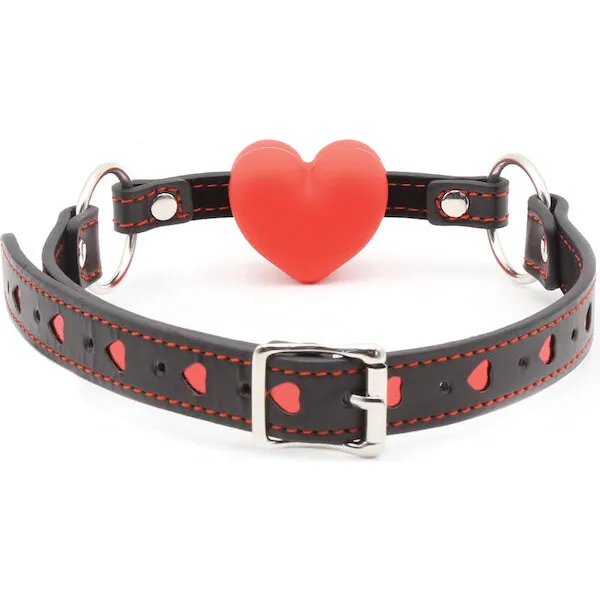 Plesur-Heart-Ball-Gag-w-Red-Hearts-Black