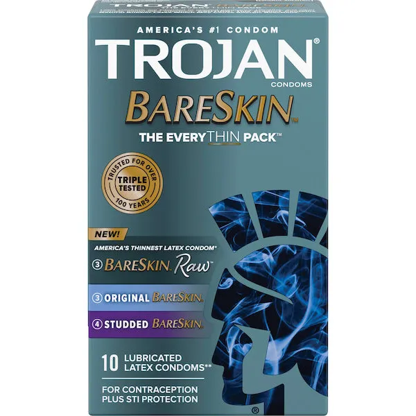 Trojan-BareSkin-EveryTHIN-Condom-Variety-Pack-of-10