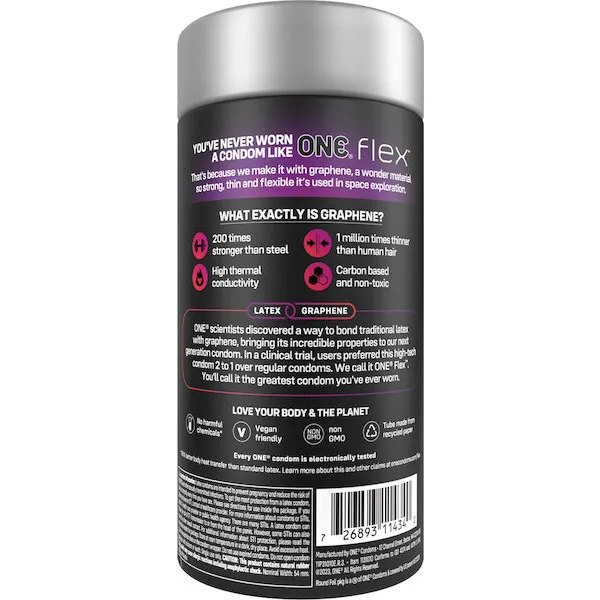 One-Flex-Graphene-Condom-Pack-of-10