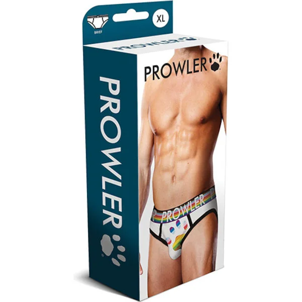 Prowler-Oversized-Paw-Brief-White-Multi-XL